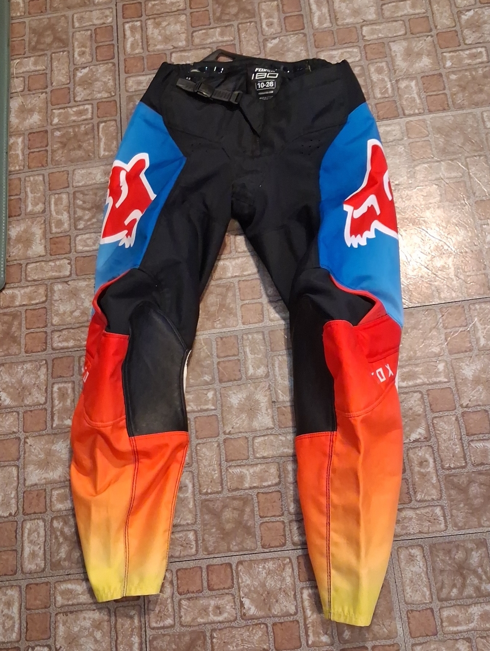 Fox Racing Pants Kids Motor Cross 180 FyCE Size 10-26